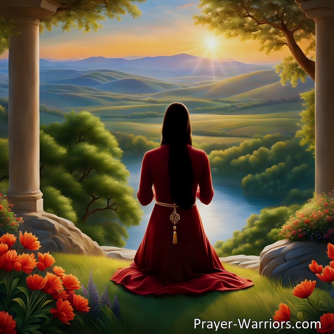Freely Shareable Prayer Image Discover the power of prayer for abundant blessings and trust in God's provision and favor. Find strength, peace, and hope in the midst of challenges.