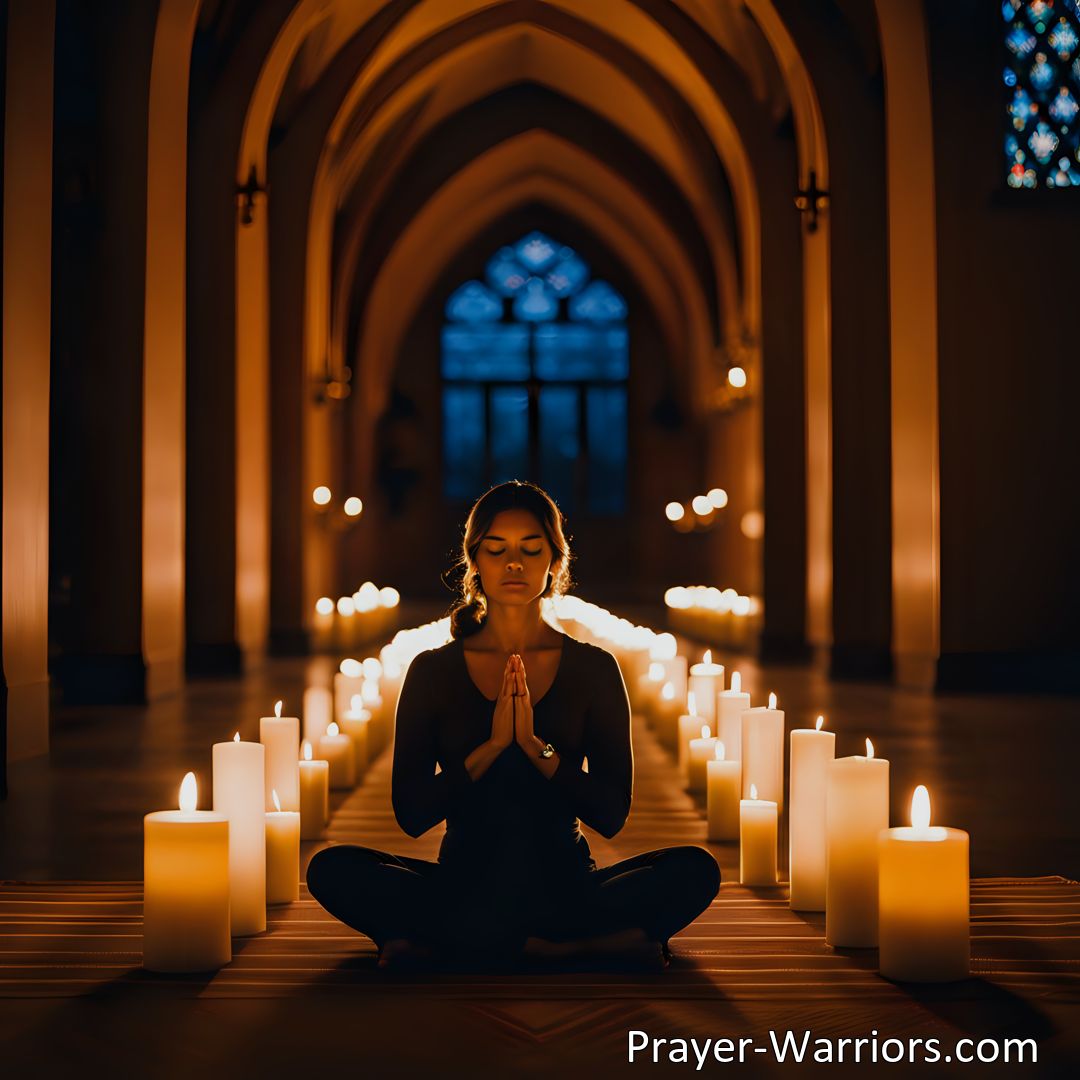 Freely Shareable Prayer Image Learn how to overcome distractions in prayer and focus on God with helpful techniques such as creating a peaceful environment and practicing mindfulness. Find solace in your conversation with the divine. Keywords: overcome distractions prayer techniques.