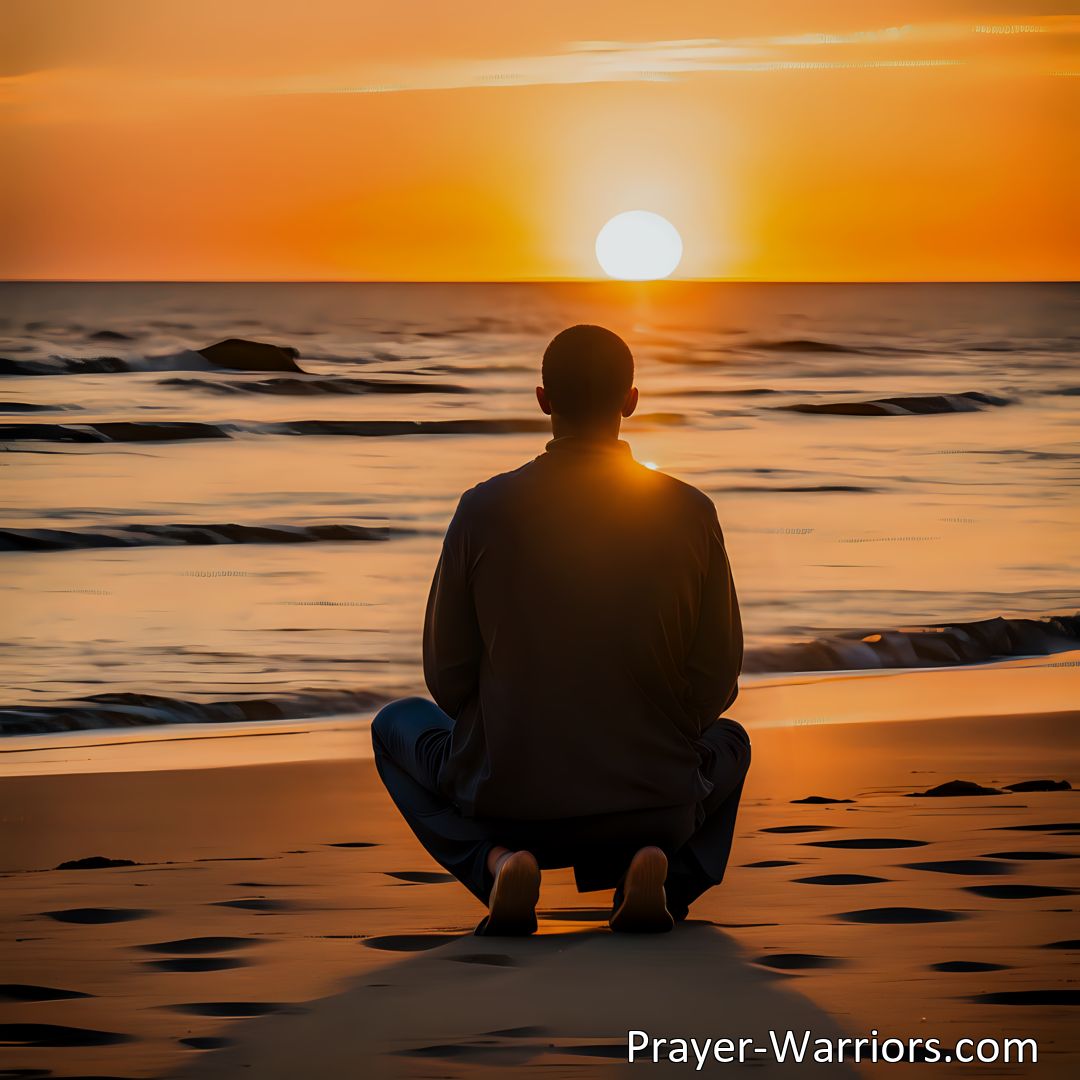 Freely Shareable Prayer Image Find peace in times of uncertainty through prayers. Trust in God's plan to overcome fears and anxieties. Surrender, trust, and hope in His sovereignty.