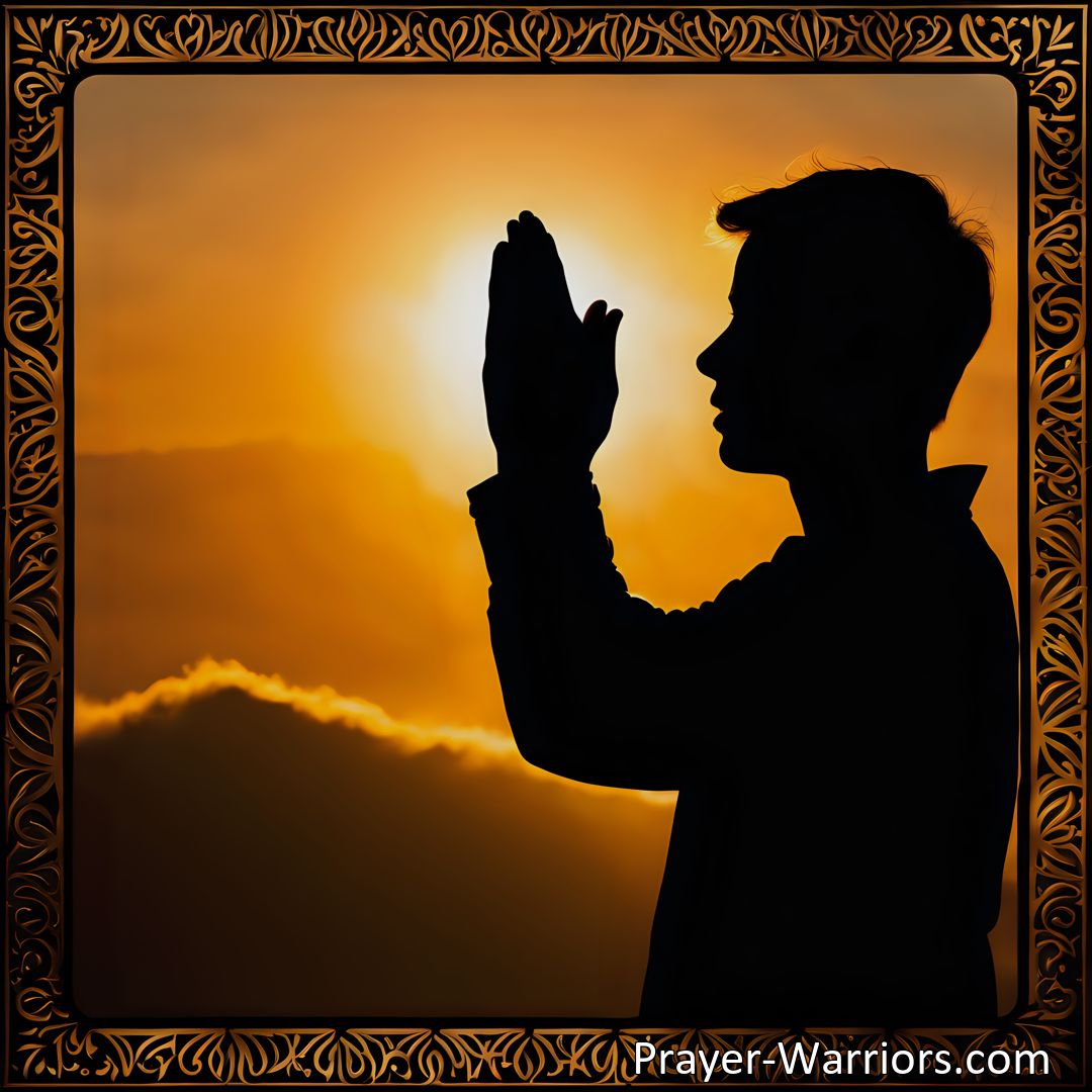 Freely Shareable Prayer Image Learn how to pray for your neighbors with love and compassion. Discover the power of positive intentions and the ripple effect it can create in your community. Pray for your neighbors' well-being and send them blessings.