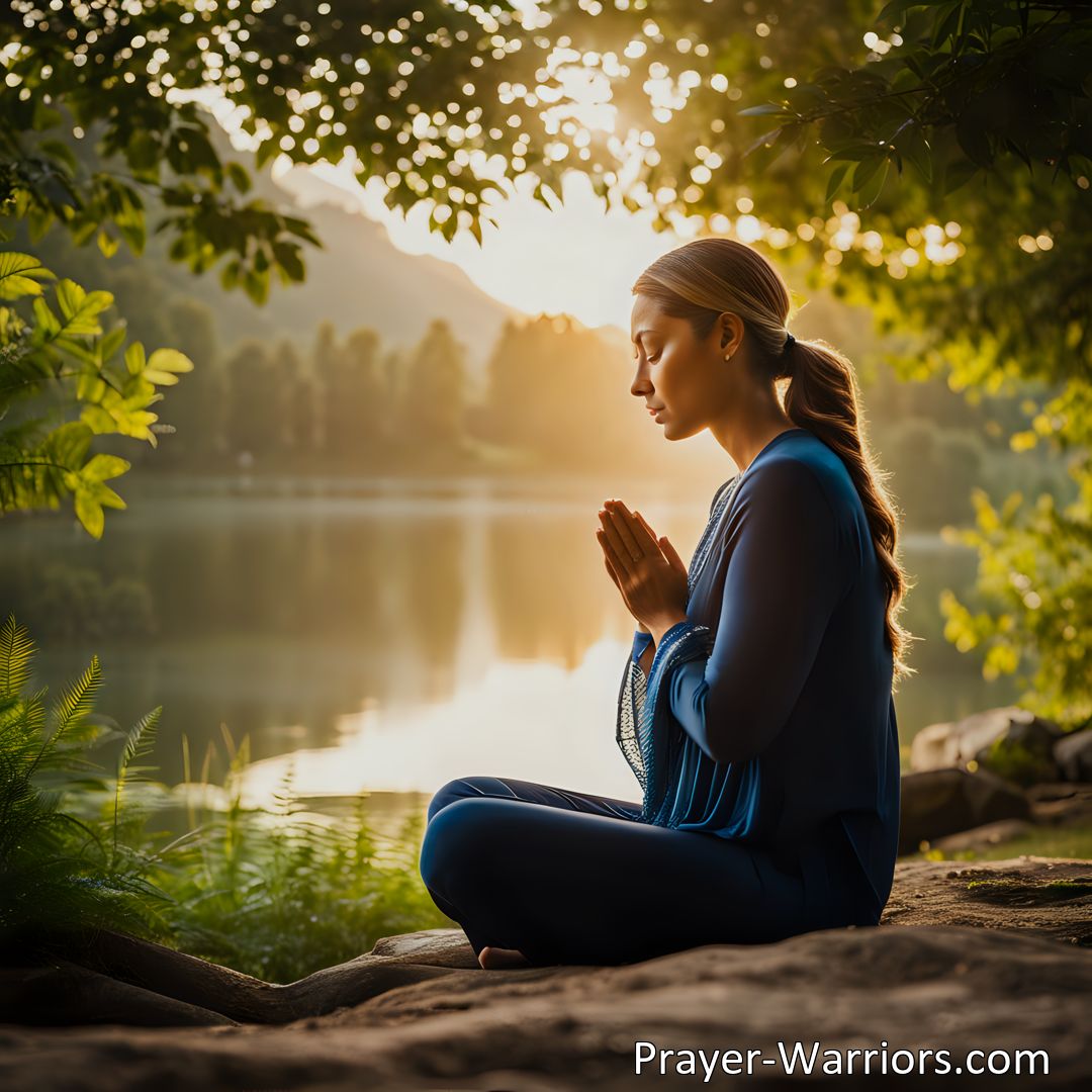 Freely Shareable Prayer Image Struggling to balance responsibilities? Discover the power of prayer for divine support. Find peace, clarity, and guidance in life's demands. Seek divine support through prayer for a balanced life.