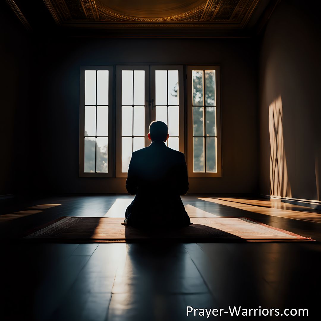 Freely Shareable Prayer Image Find hope and light in times of darkness through the power of prayer. Prayer provides comfort, guidance, and strength to overcome challenges and find solace. Discover the significance of prayer and how it can illuminate your path in difficult times.