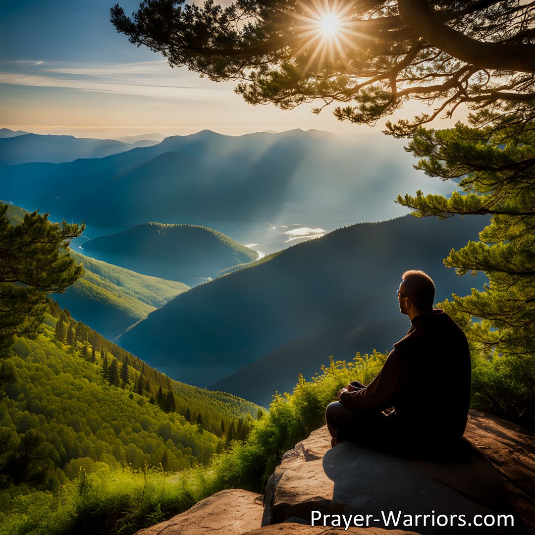 Freely Shareable Prayer Image Experience the power of prayer and inspiration. Reflect on divine guidance to find comfort, hope, and strength in life's challenges. Discover the impact of prayer on well-being and outlook. Start your journey of prayer today.