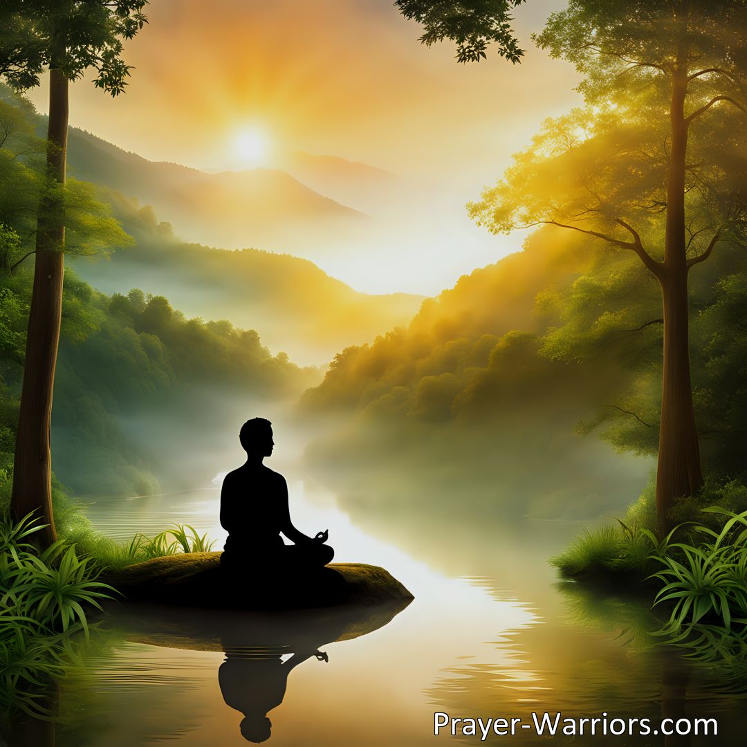Freely Shareable Prayer Image Discover the transformative power of prayer and meditation in nurturing our souls and finding inner peace. Experience the synergy of spiritual practices for profound connection with the divine. Unlock your limitless potential.
