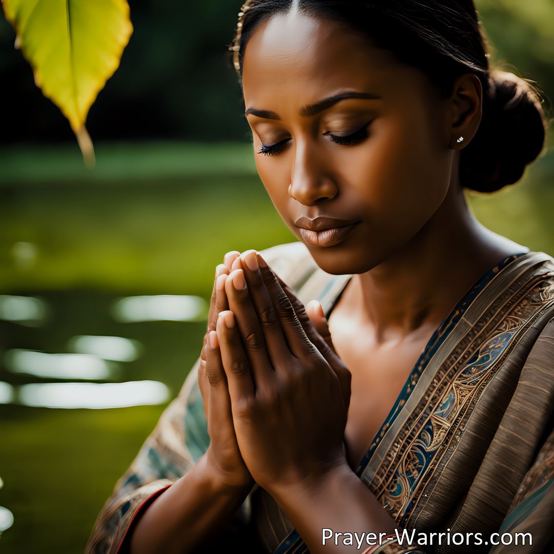 Freely Shareable Prayer Image Discover how prayer can help you overcome challenges and obstacles in life. Find emotional support, hope, clarity, peace, and empowerment. Turn to prayer for guidance and strength.
