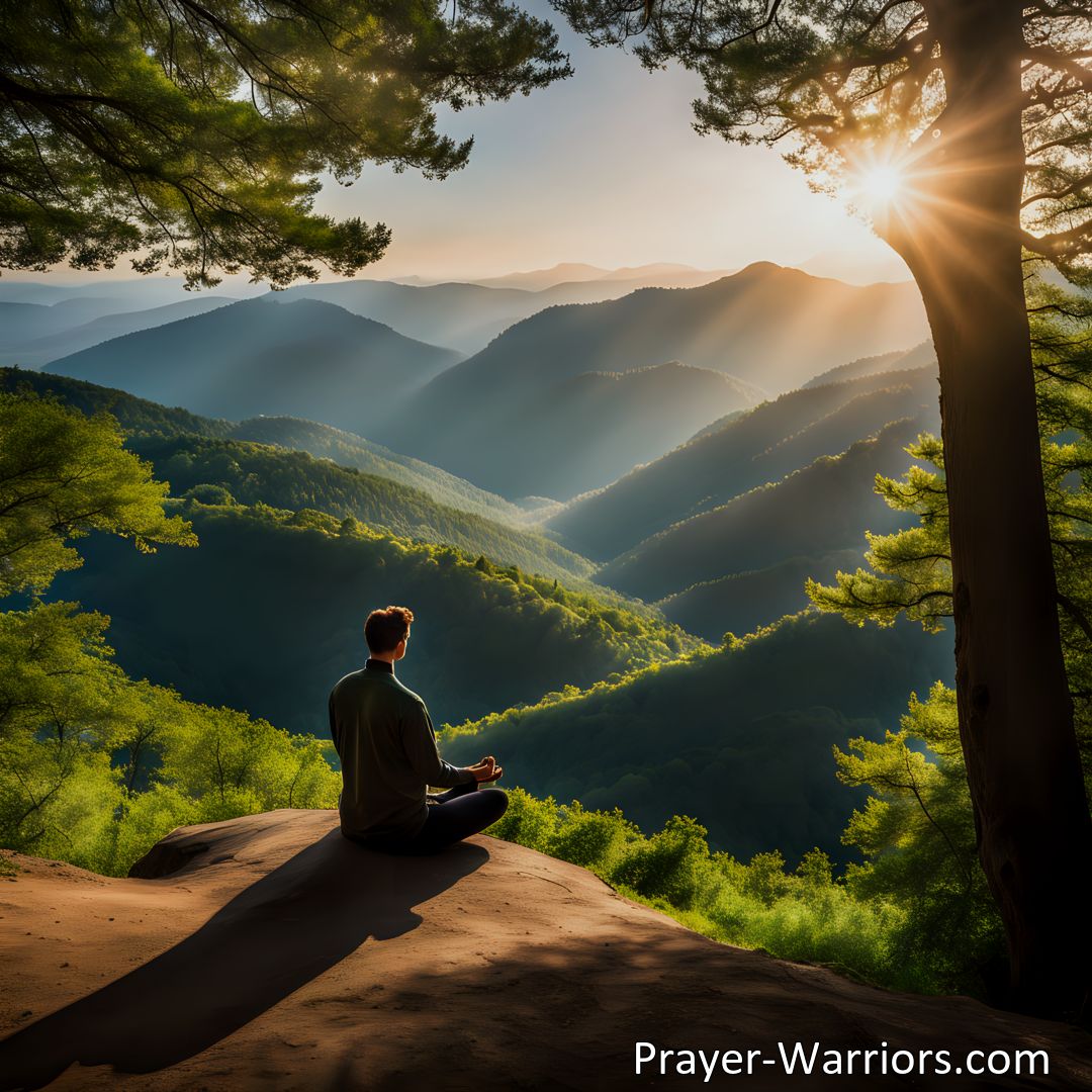Freely Shareable Prayer Image Don't let impatience control you. Discover the power of prayer in overcoming impatience and learning to trust in divine timing. Find peace and clarity in challenging times.