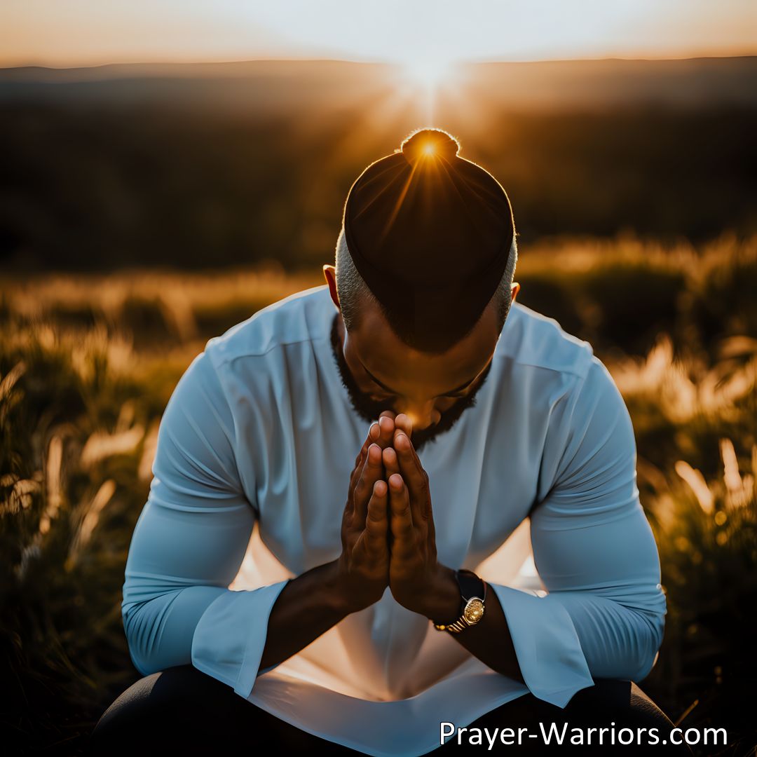 Freely Shareable Prayer Image Discover the transformative power of prayer as a practice of surrender and trust. Find comfort, guidance, and solace in connecting with a higher power. Embrace the miracles that unfold.