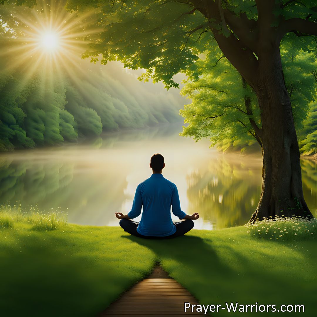 Freely Shareable Prayer Image Discover the power of prayer and self-reflection for nurturing a deeper sense of self. Find inner peace, understand your motivations, and cultivate stronger relationships. Start your journey now!