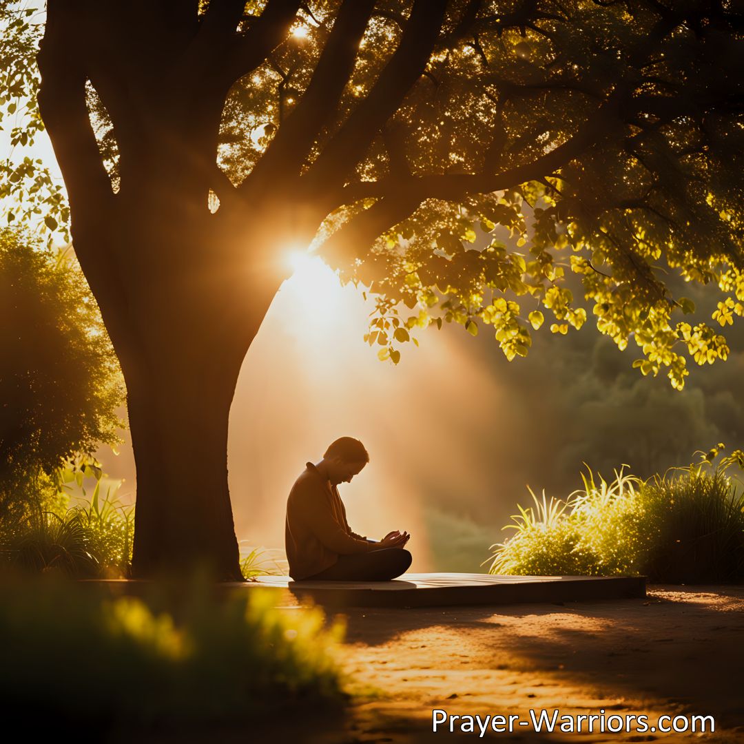 Freely Shareable Prayer Image Discover the power of prayer for personal growth and transformation. Learn how prayer reduces stress, fosters gratitude, and cultivates virtues. Embrace personal evolution through prayer.