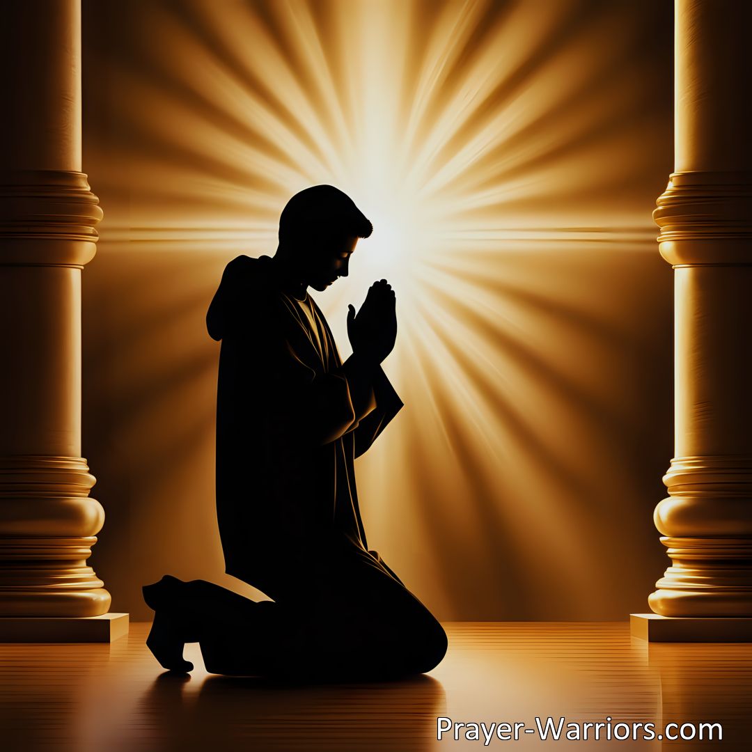 Freely Shareable Prayer Image Looking for guidance and clarity in life? Learn about the significance of prayers for clarity and discernment, and how they help us seek God's will. Find solace and guidance through prayer.