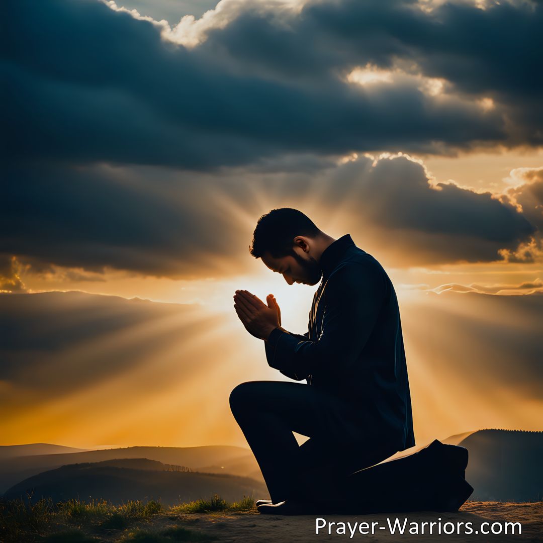 Freely Shareable Prayer Image Discover the power of prayers for emotional strength in times of crisis. Seek God's peace and comfort through prayer for resilience in facing life's challenges. Find solace in knowing you are never alone.