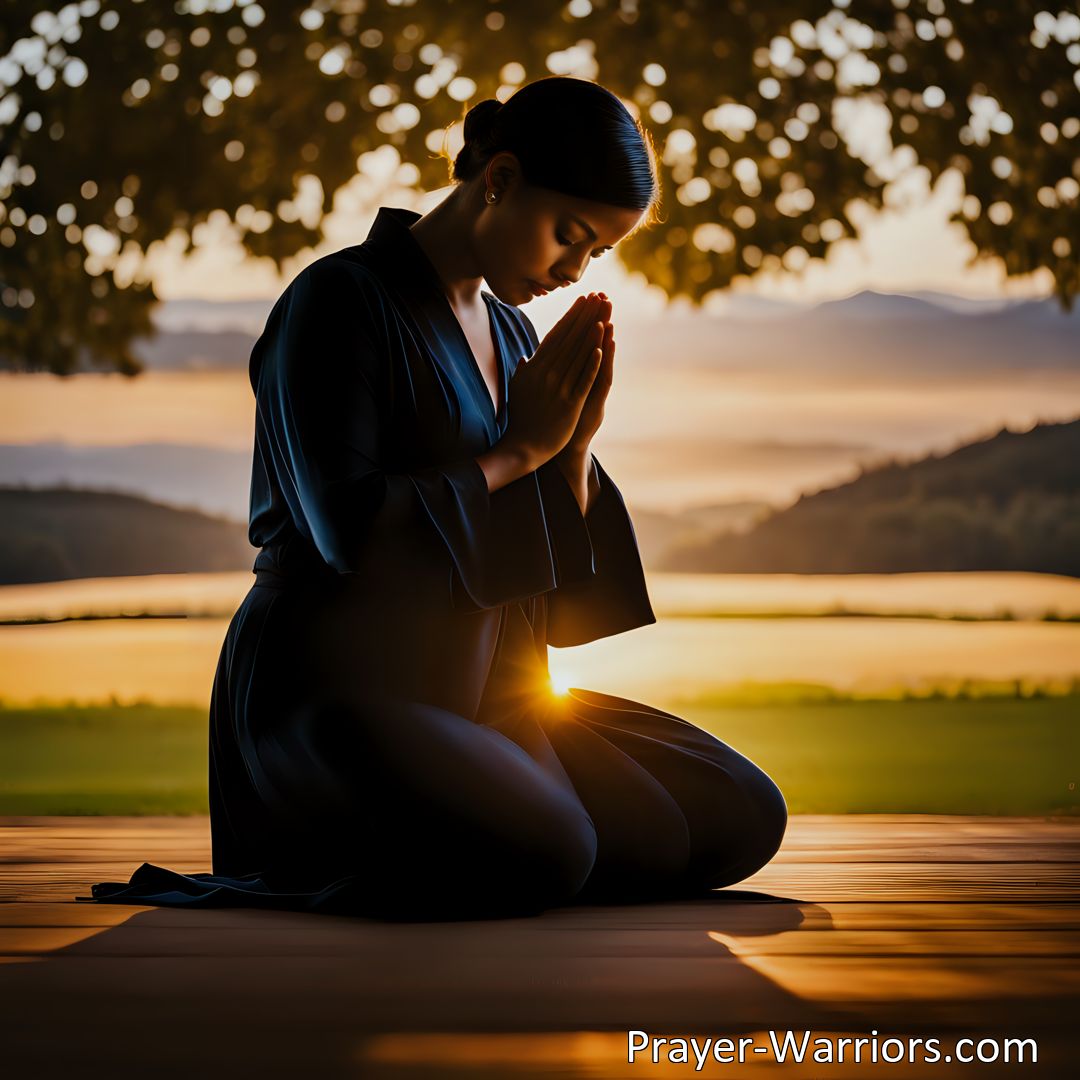 Freely Shareable Prayer Image Discover the power of prayers for healing in restoring wholeness to your body, mind, and spirit. Find solace, strength, and guidance in times of illness and distress. Trust in the healing process and connect with a higher power.