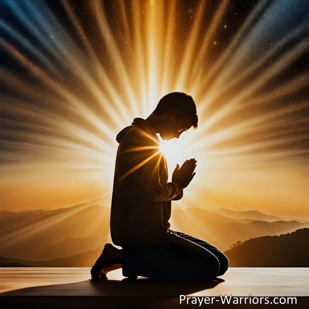 Freely Shareable Prayer Image Find peace in God's presence by reciting prayers for overcoming fear and anxiety. Connect with a higher power, release burdens, and replace fears with faith. Keywords: prayers, overcoming fear, anxiety, finding peace, God's presence.