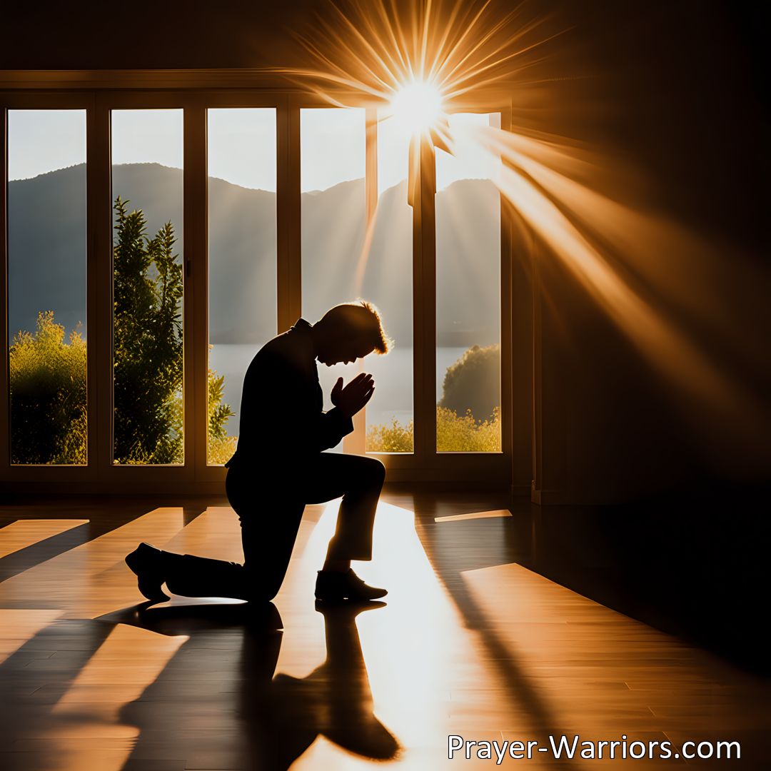Freely Shareable Prayer Image Discover the power of prayers for renewed strength: Find energy and passion in God. Seek guidance, find purpose, and overcome obstacles through prayer.
