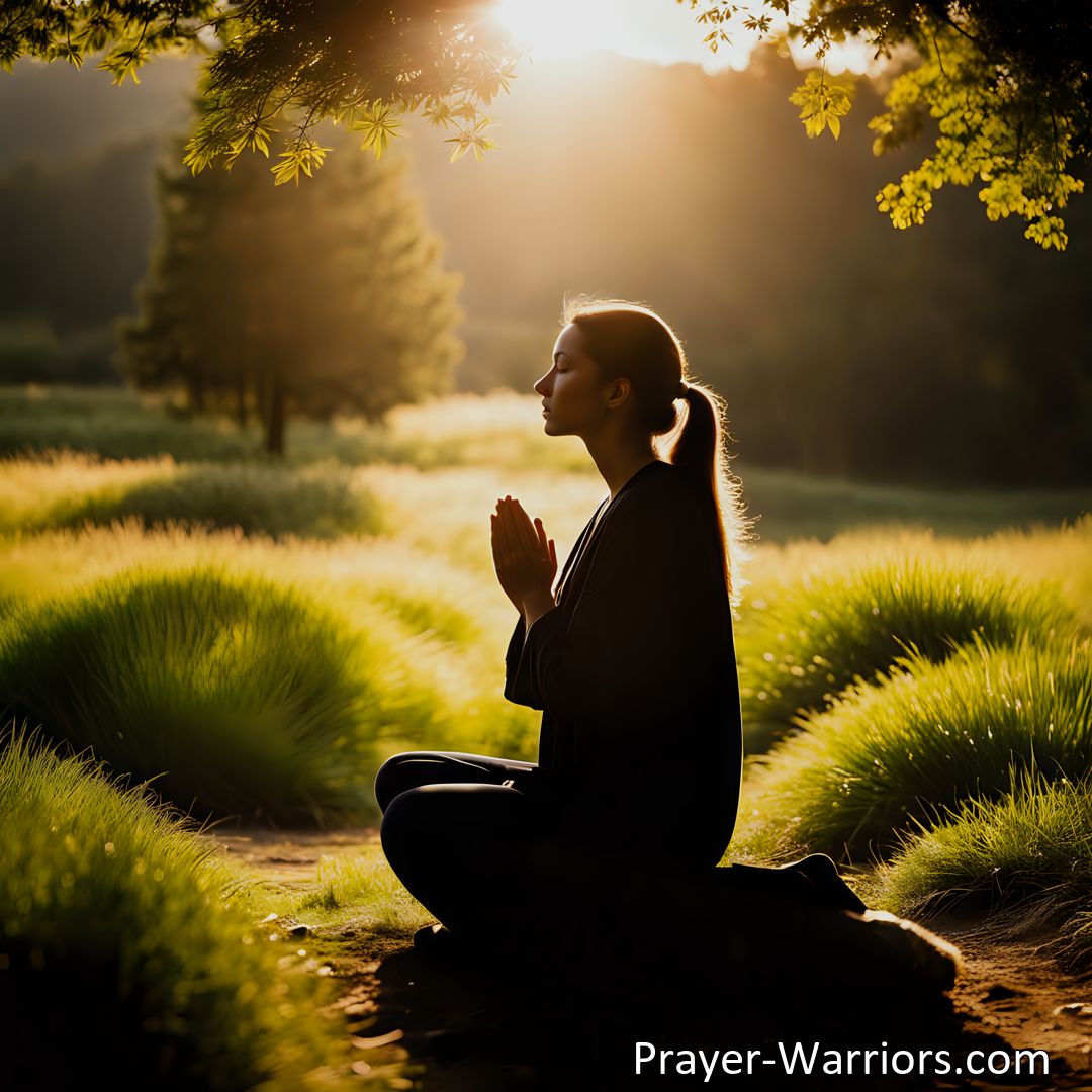 Freely Shareable Prayer Image Discover the power of prayer in uncertain times. Trust in God's providential care for hope and guidance. Find comfort and strength when facing challenges.