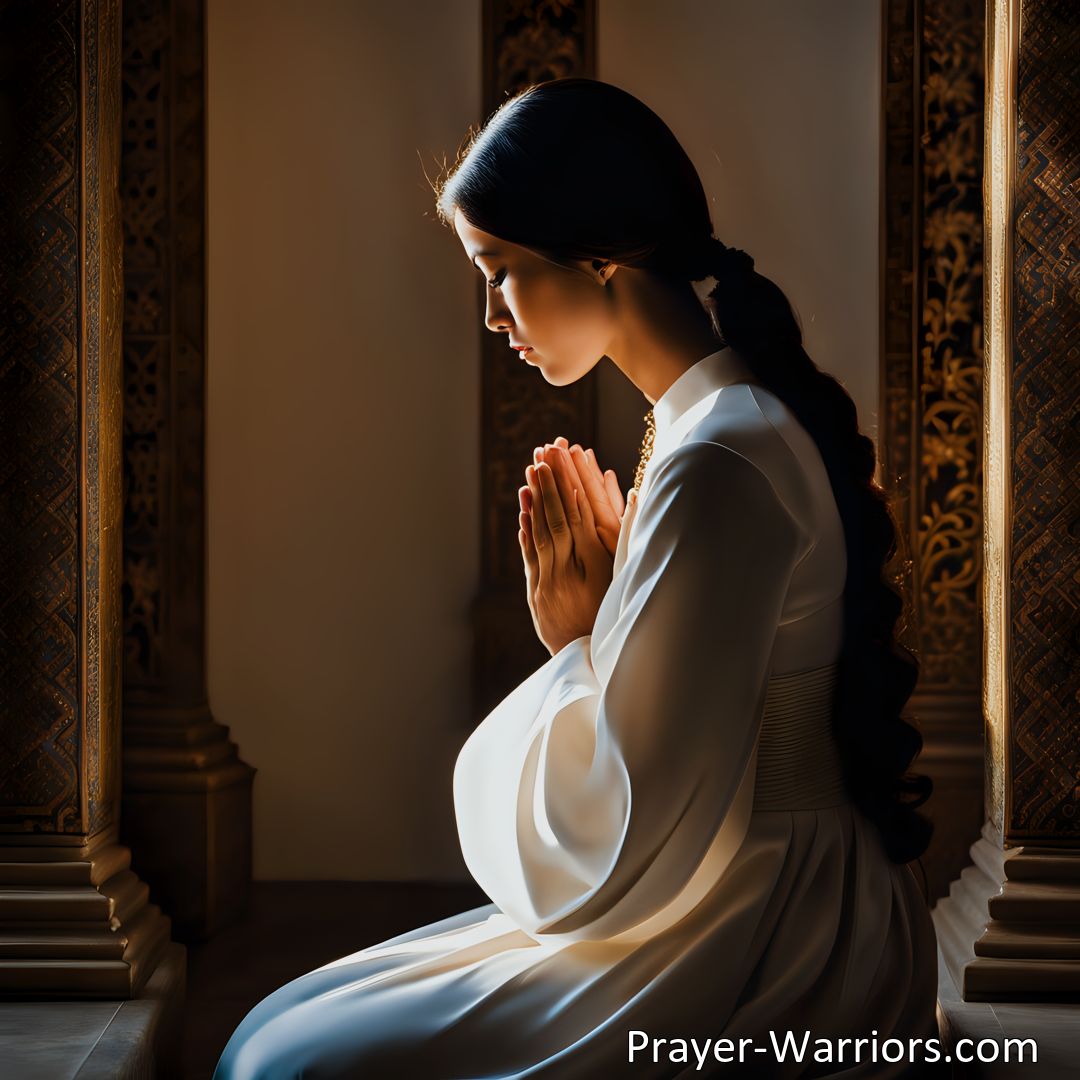 Freely Shareable Prayer Image Praying for restoration: Find healing in broken relationships through prayer. Reflect, seek forgiveness, and approach the person with compassion. Prayer brings guidance, strength, and peace.