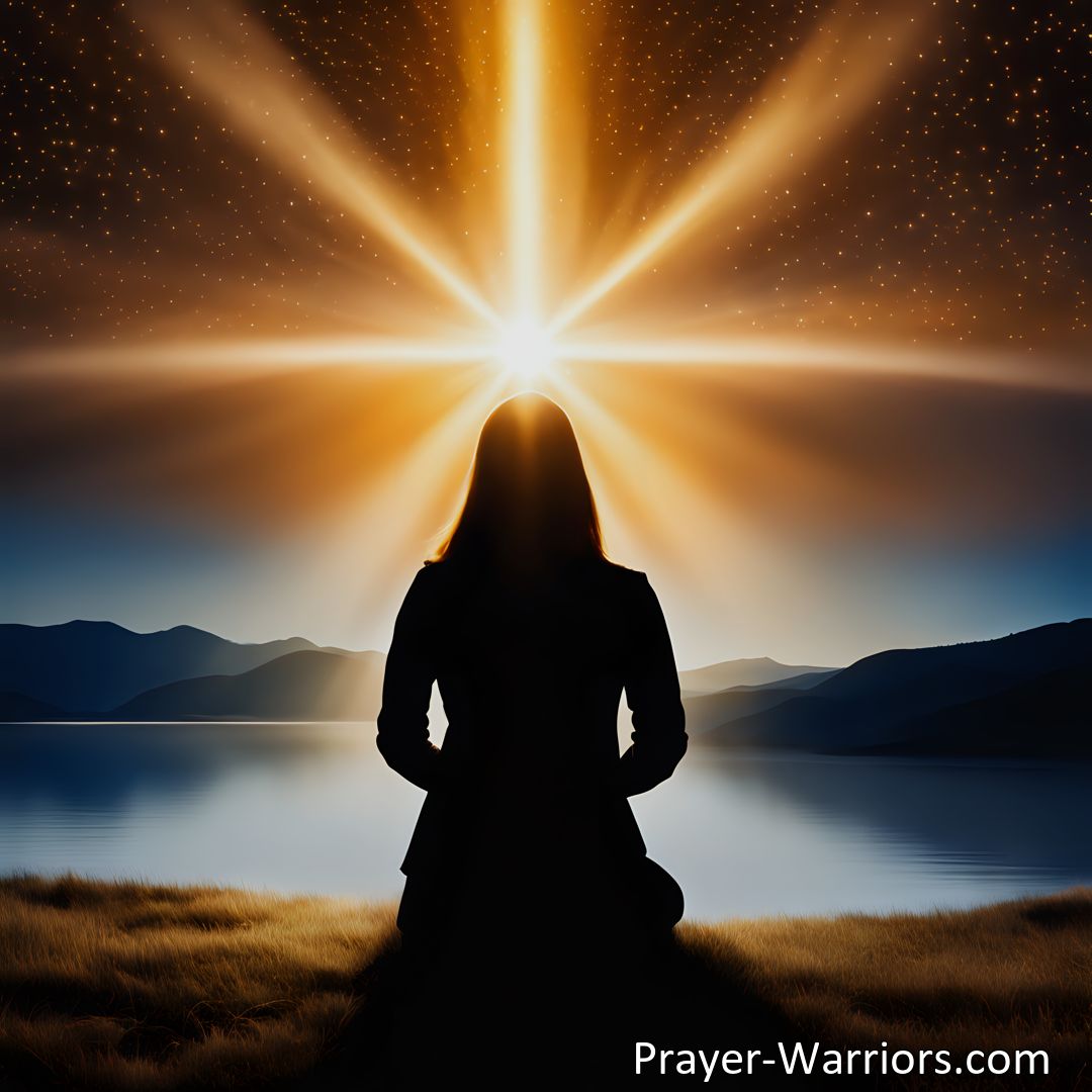 Freely Shareable Prayer Image Unlock the Power of Praying in the Spirit: Discover the Guidance of the Holy Spirit. Find comfort, wisdom, and strength on your spiritual journey.