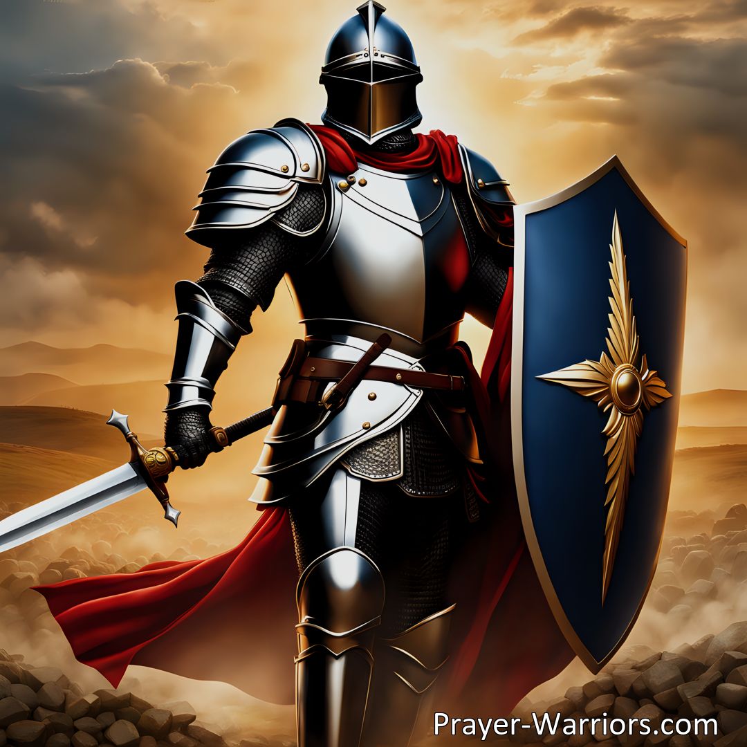 Freely Shareable Hymn Inspired Image Discover the meaning of being a worthy soldier for Christ and embrace the courage to stand strong in faith and righteousness. Explore the hymn 'A Worthy Soldier I Would Be' and find inspiration to live a life pleasing to God.