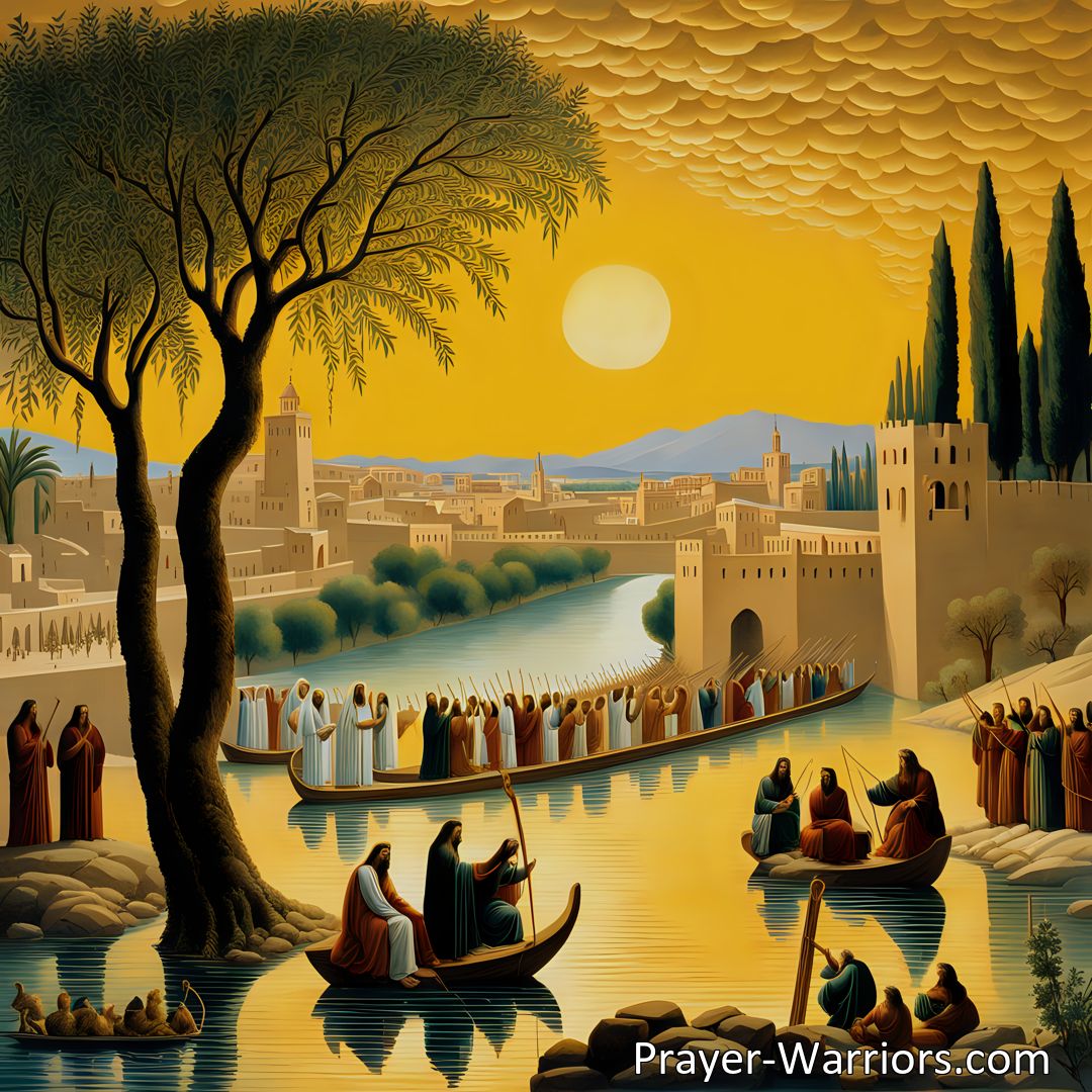 Freely Shareable Hymn Inspired Image Discover the emotional journey of the captives in As by the streams of Babylon hymn, as they find strength and hope in the face of adversity. Find solace and inspiration for overcoming your own challenges. As By The Streams Of Babylon.