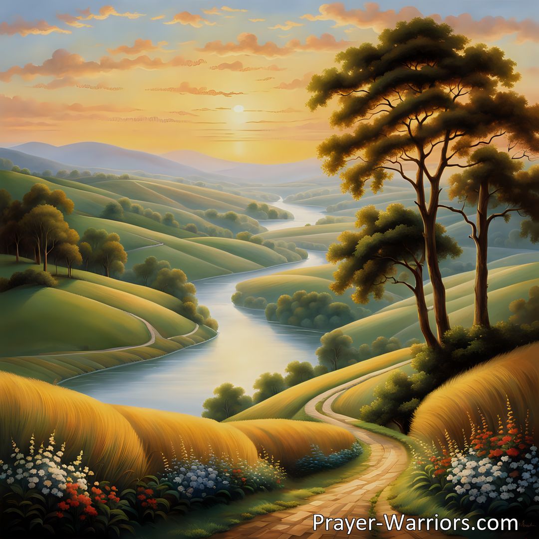 Freely Shareable Hymn Inspired Image Discover the beauty and peace of the Beautiful Vale Of Rest. A hymn of longing for a tranquil place beyond this realm. Find solace and eternal joy in this promised land.