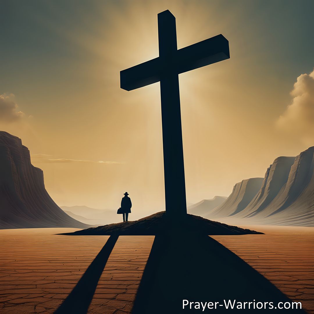 Freely Shareable Hymn Inspired Image Find shelter and rest in the incredible love and sacrifice of Jesus Christ with Beneath The Cross Of Jesus. Experience solace, protection, and redemption in the shadow of the cross.