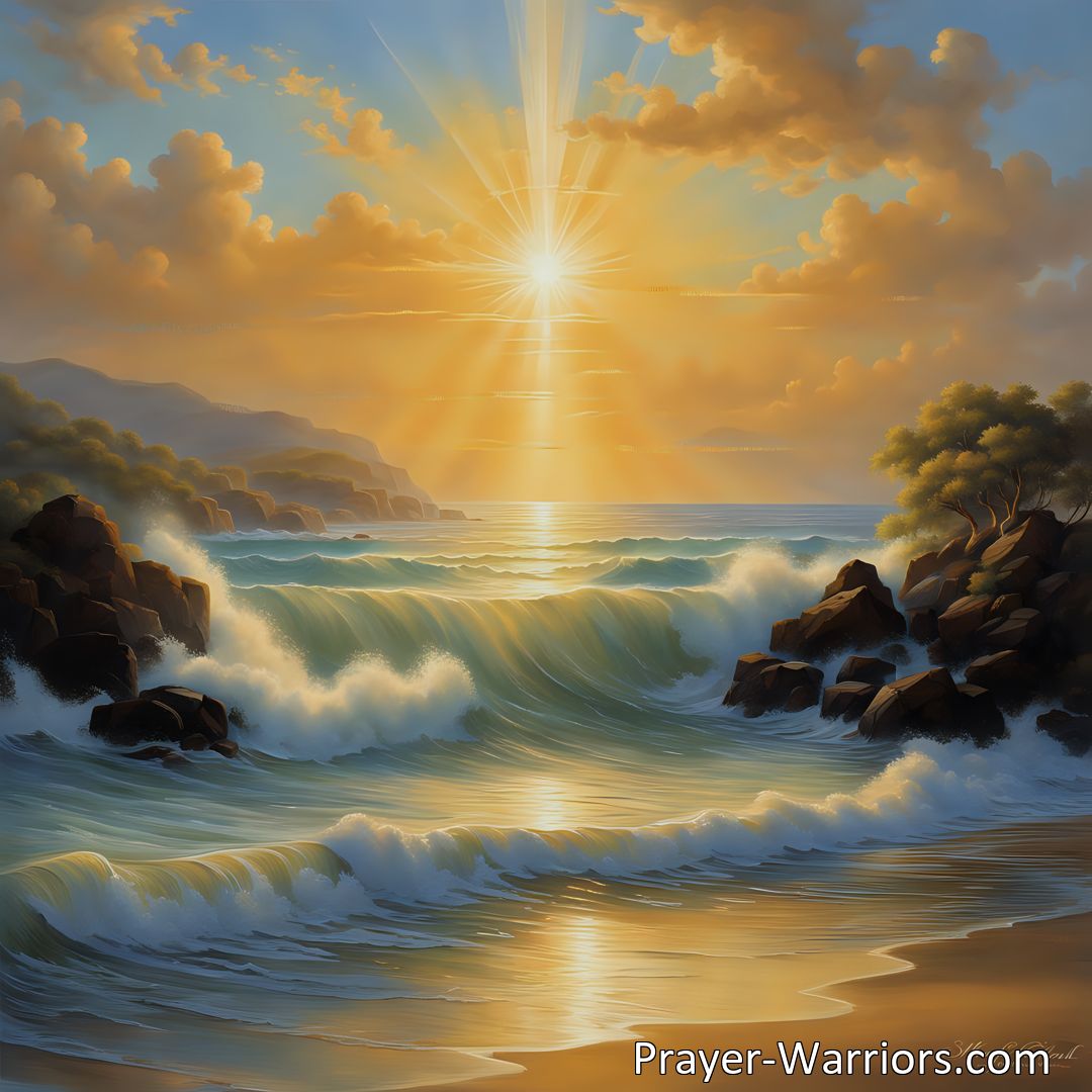 Freely Shareable Hymn Inspired Image Reunite with loved ones in the heavenly realm. Blest Hour When Righteous Souls Shall Meet brings comfort and hope for eternal connections. Joyful hymn.