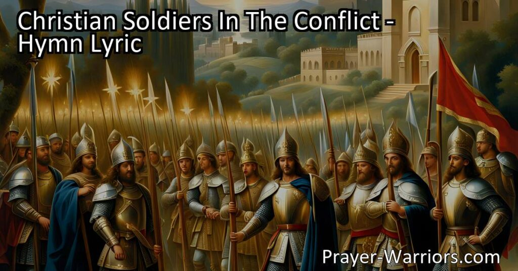 Join the journey of Christian soldiers in the spiritual battle against darkness. Find strength