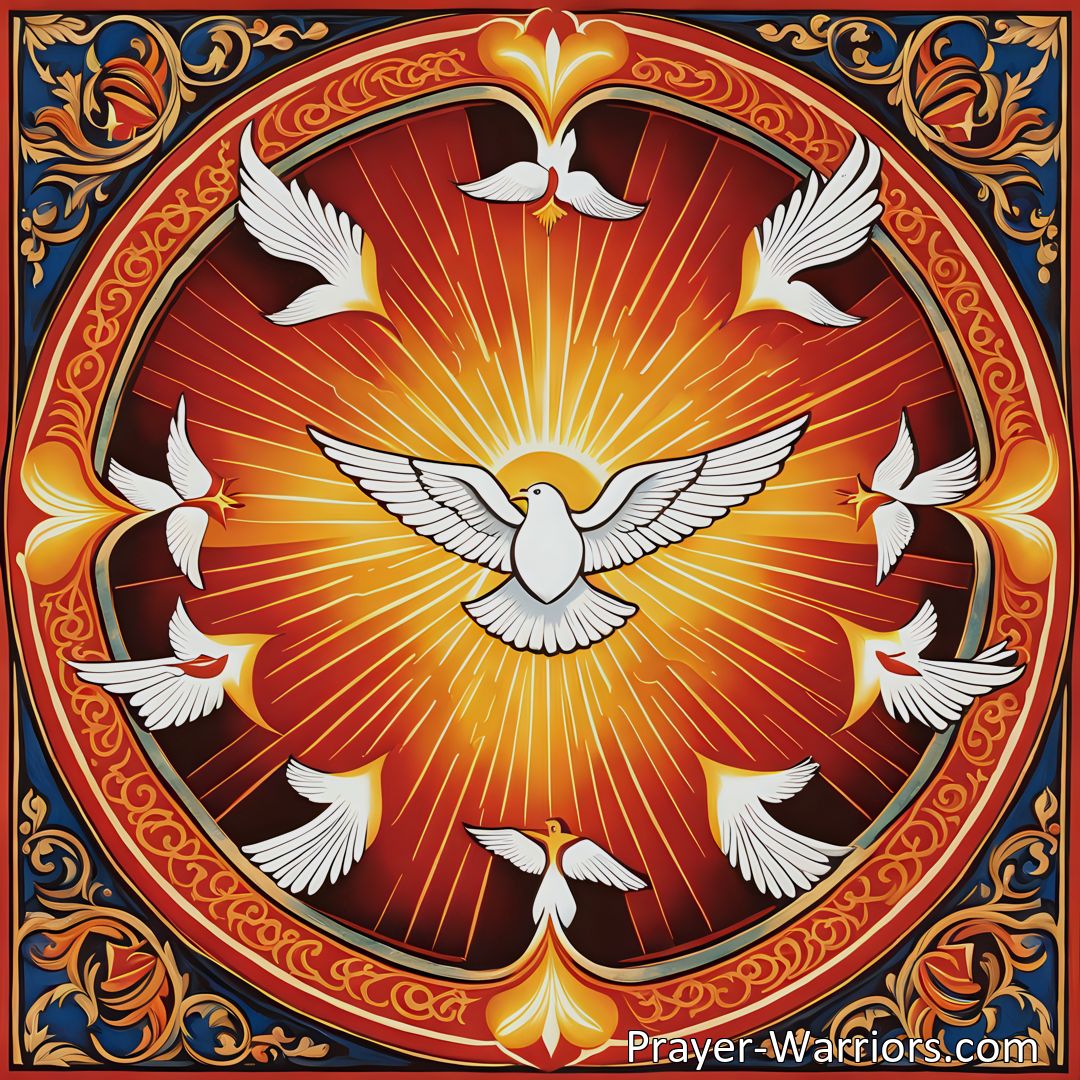 Freely Shareable Hymn Inspired Image Experience the transformative power of the Holy Spirit with Come Holy Spirit And Anew. This hymn speaks of faith, love, and the universal desire for spiritual renewal. Let the Holy Spirit guide and empower you in proclaiming God's grace and love.