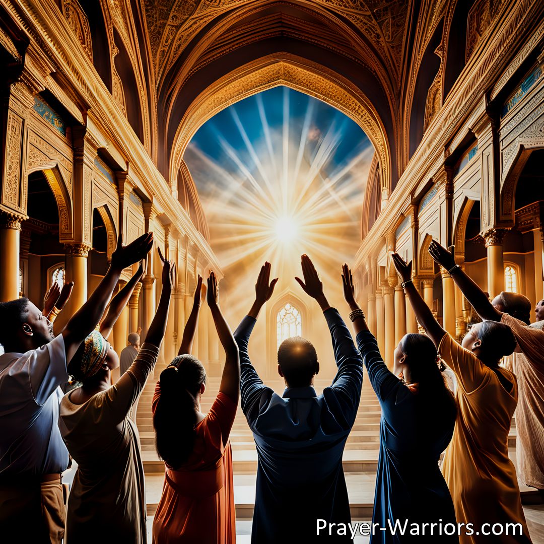 Freely Shareable Hymn Inspired Image Experience the power and blessings of joining our souls to God in everlasting bands. Seek His favor, establish a covenant, and guide future generations to find happiness and righteousness.