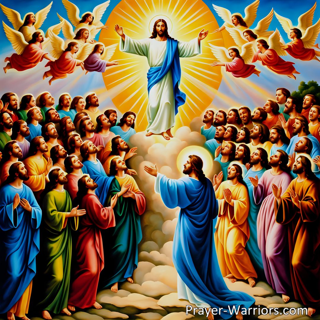 Freely Shareable Hymn Inspired Image Don't You See My Jesus Coming: A Hymn of Hope and Redemption. Find solace and reassurance in the imminent arrival of Jesus, offering forgiveness and love to all who believe.