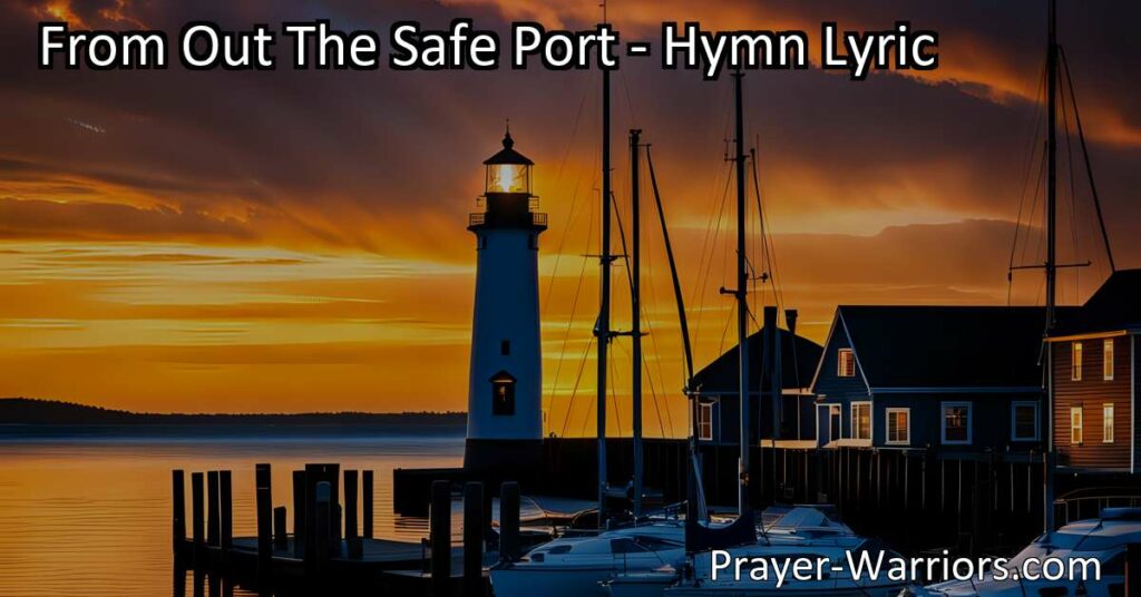 Find guidance and hope in the comforting presence of harbor bells. Discover solace and security in the safe port of our Father's love. Trust the guiding light that will lead your soul to safety.