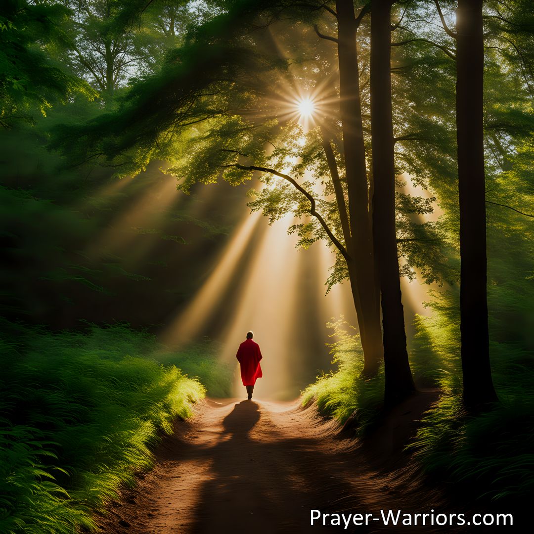 Freely Shareable Hymn Inspired Image Walk with Jesus is sweet, filled with blessings and freedom. His gentle smile and whispers of peace bring joy and guidance. Embrace His love and walk in His light for a blessed journey.