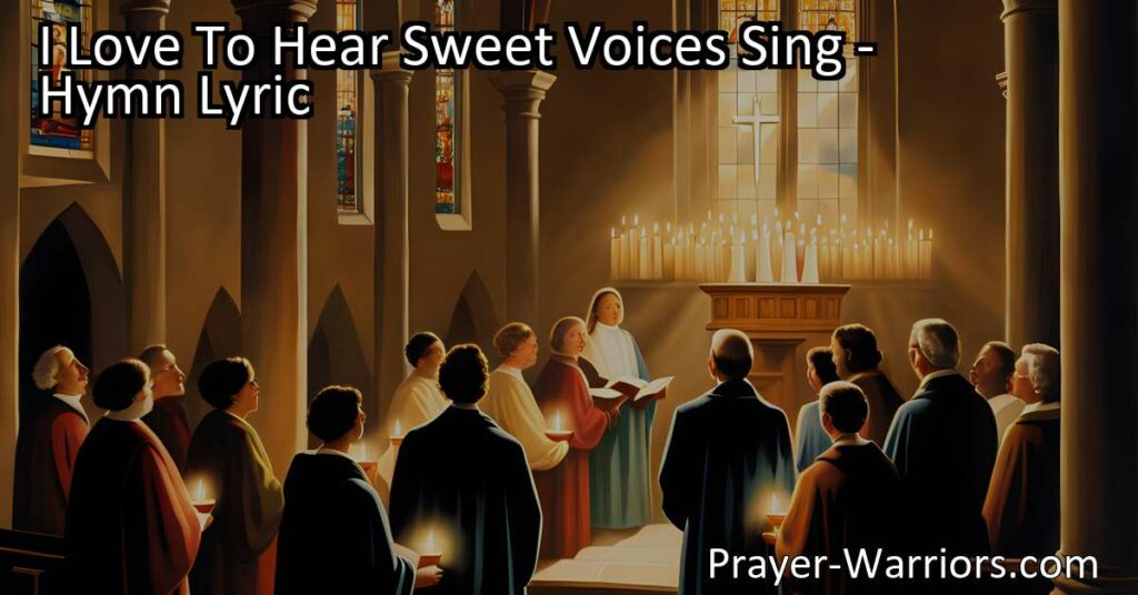 Experience the joy of Christmas as sweet voices fill the air