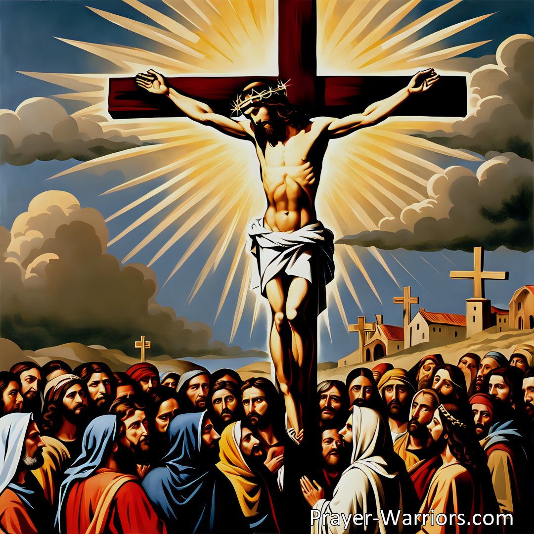 Freely Shareable Hymn Inspired Image Discover the profound love and sacrifice of Jesus Christ in the hymn I Will Sing Of My Redeemer Jesus Lord. Reflect on his death, resurrection, and how his wondrous love set us free. Join in praising our dear Redeemer and share his story with others.