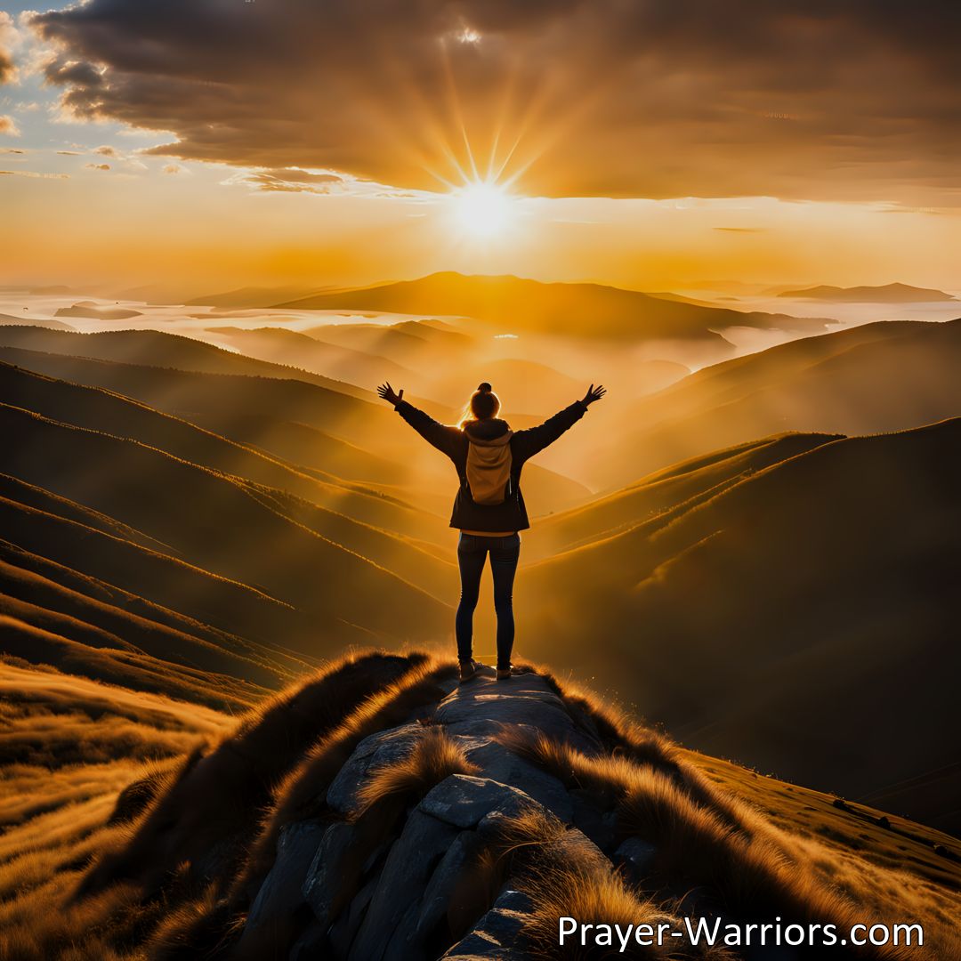 Freely Shareable Hymn Inspired Image Discover the power of victory in the name of Jesus. Find strength, overcome obstacles, and experience His love. Declare victory in every situation with confidence.