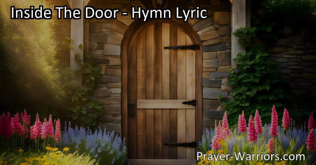Discover solace and peace inside the door of our Lord