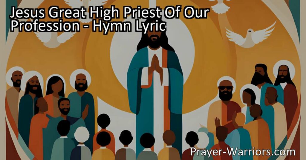 "Discover the profound hymn 'Jesus