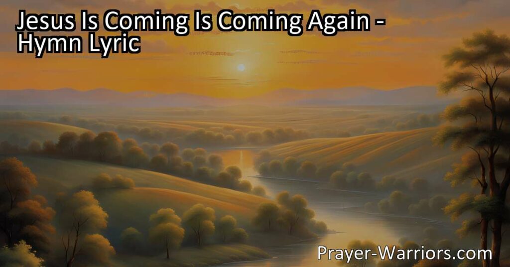 Discover the hope and joy of Jesus Is Coming