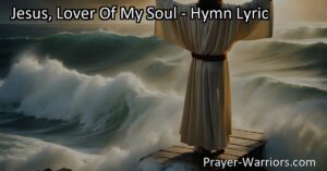 Find solace and security in the hymn "Jesus