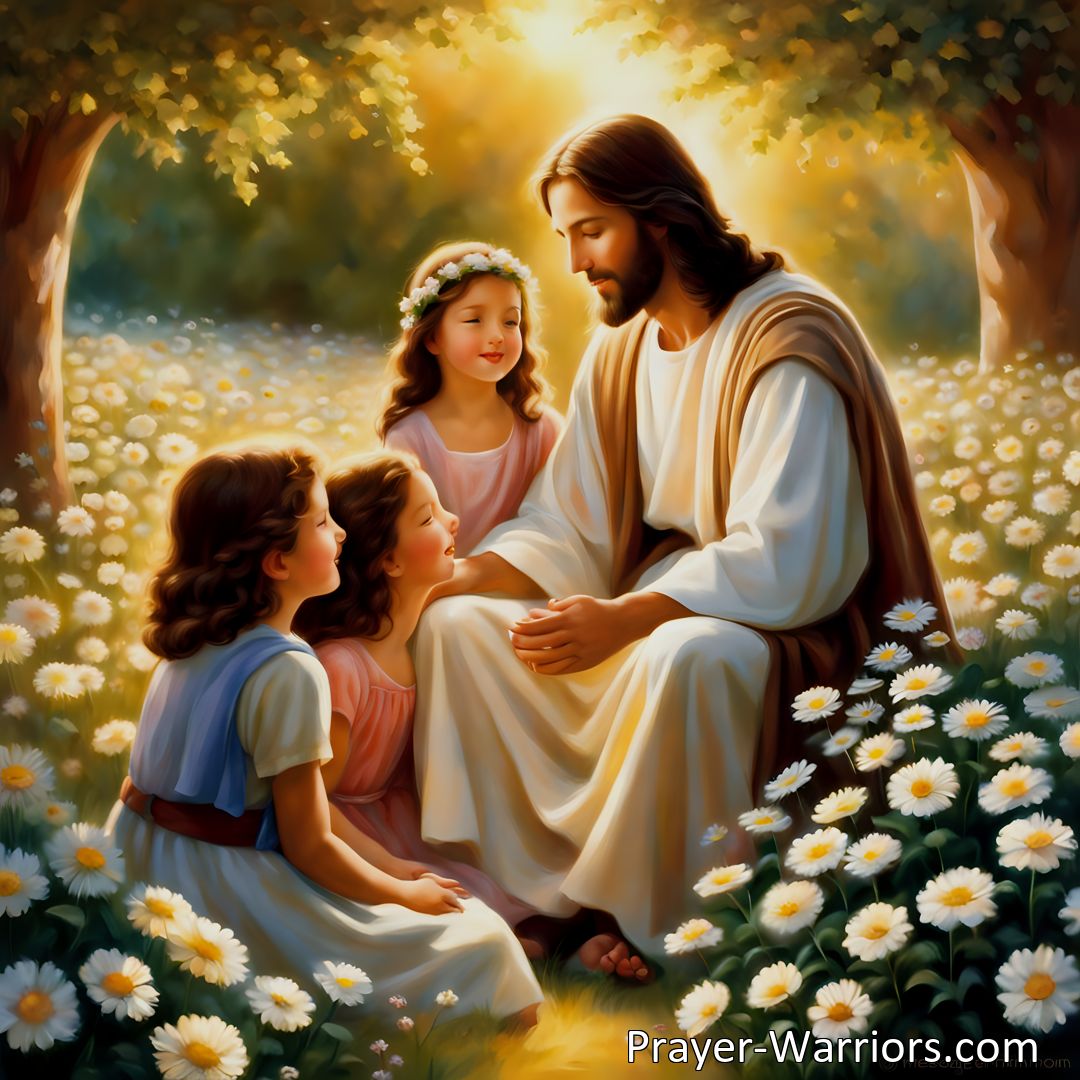 Freely Shareable Hymn Inspired Image Find guidance and peace in Jesus Christ as we come to Him with childlike faith. Reflect on His love and purity in Lord Jesus Christ We Come To Thee hymn.