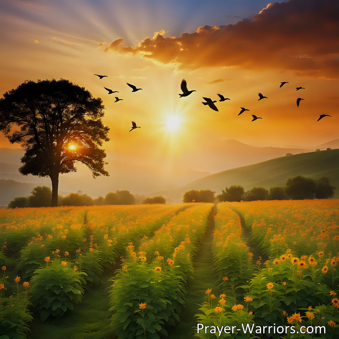 Freely Shareable Hymn Inspired Image Embrace the heartfelt hymn, My Soul Shall Worship Thee, expressing deep devotion and gratitude towards our Sovereign Lord on high. Join in worship and let your soul soar.