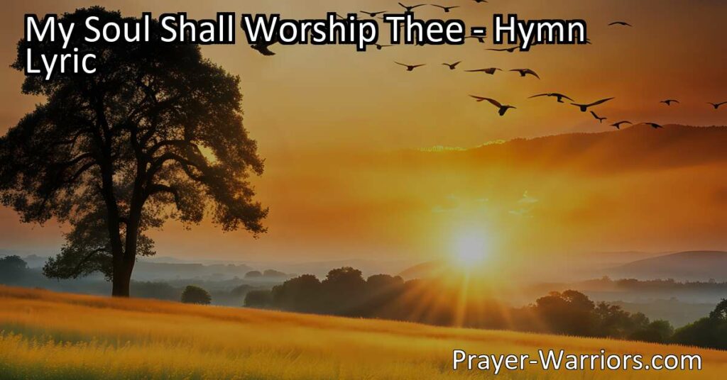 Embrace the heartfelt hymn
