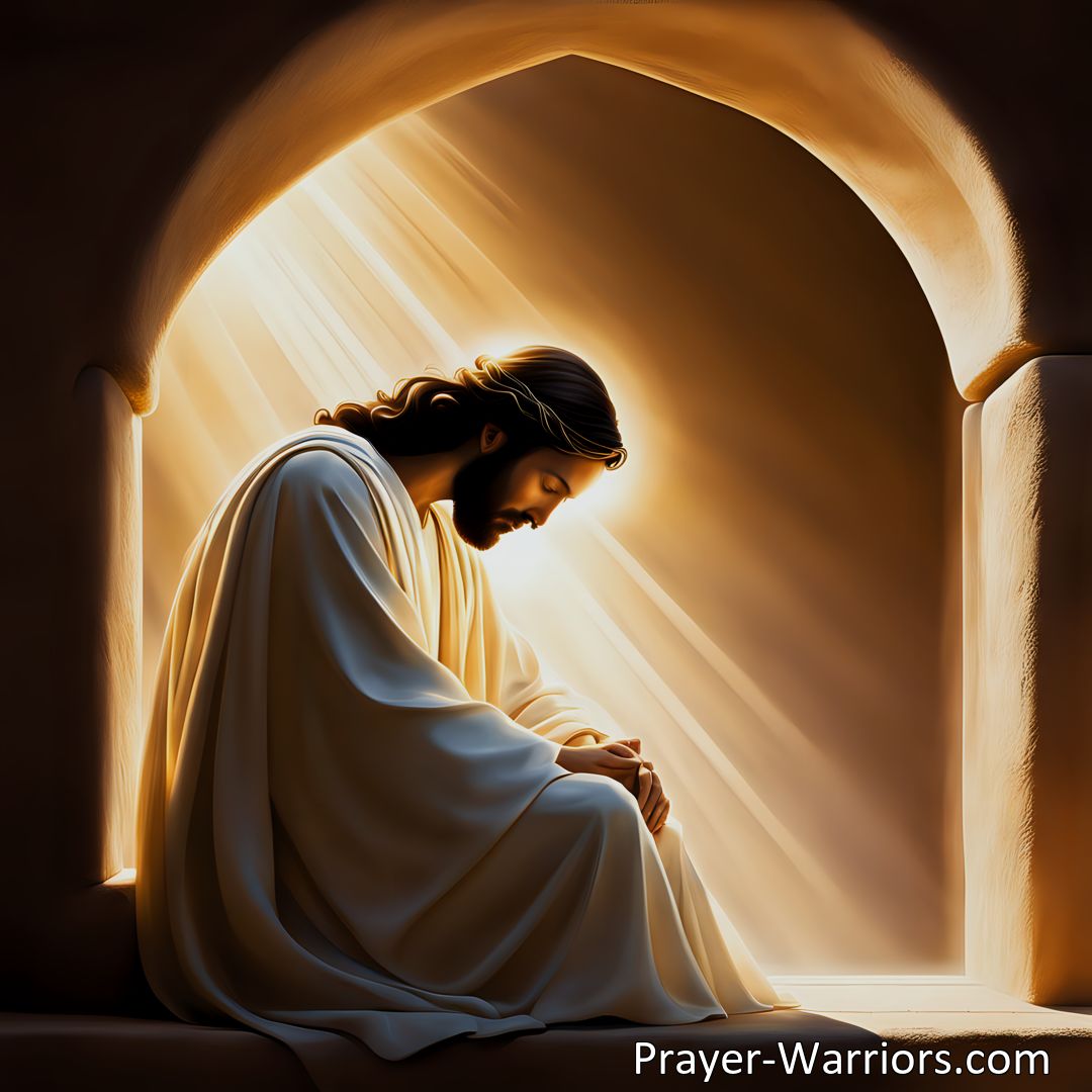 Freely Shareable Hymn Inspired Image Find peace and joy in Jesus. Discover the hymn No Sigh Nor A Tear Since Jesus Is Here and experience the assurance and comfort in His presence.
