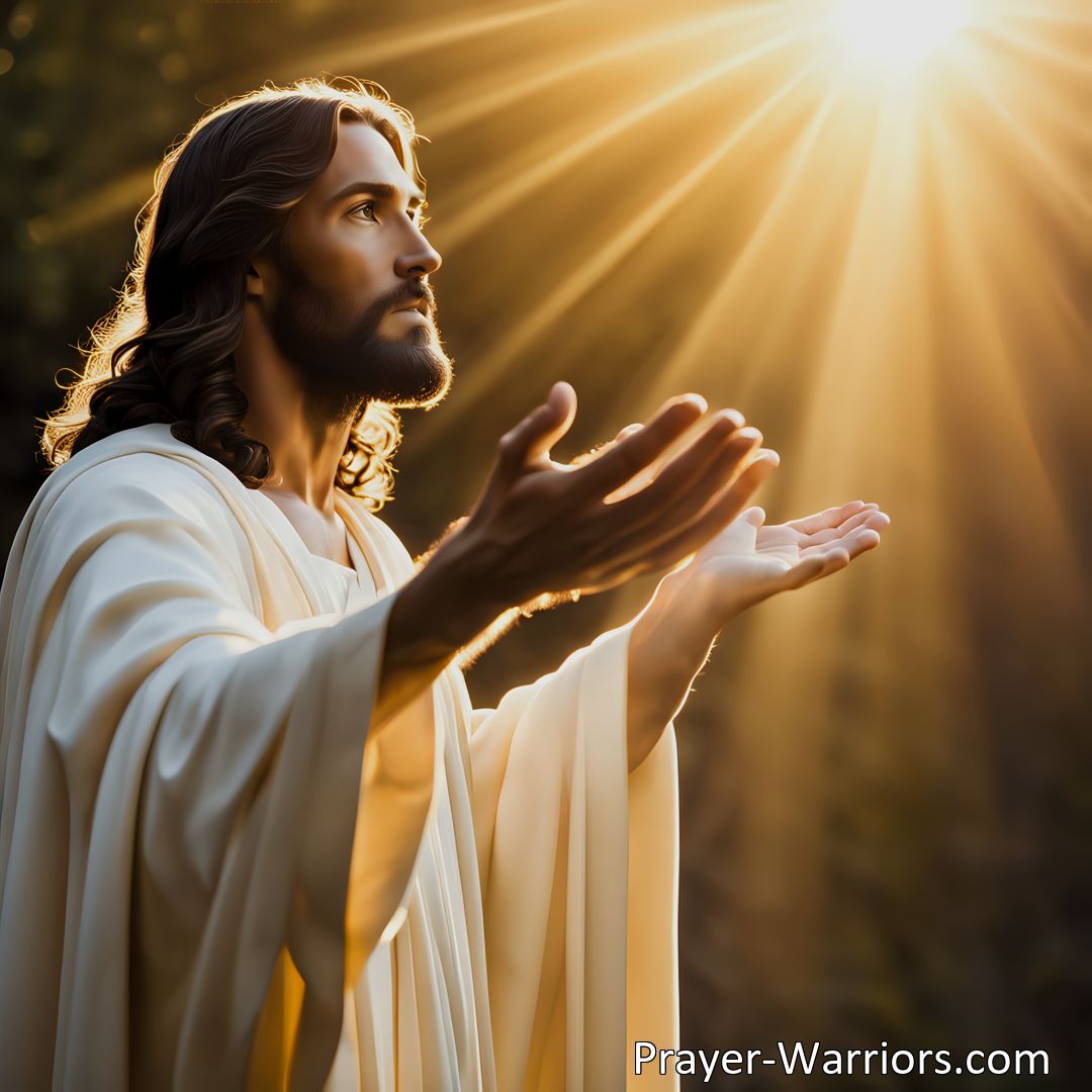 Freely Shareable Hymn Inspired Image Discover the profound need for Jesus in O Jesus, I Need Thee. This hymn explores deliverance from sin, gaining strength in tough times, and our ultimate reliance on Jesus. Find comfort and guidance in His presence.