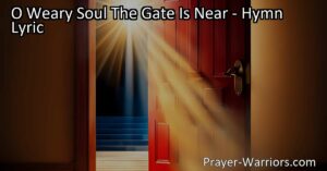 Discover peace and rest for your weary soul. The gate is near