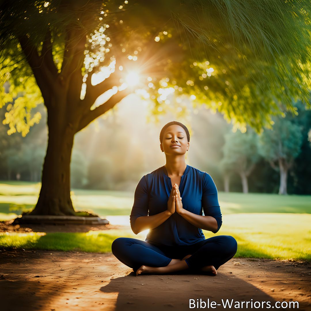 Freely Shareable Prayer Image Discover the power of prayer for a healthy mind, body, and spirit. Nurture wholeness through positive affirmations, gratitude, and divine guidance. Find inner peace and wellness.