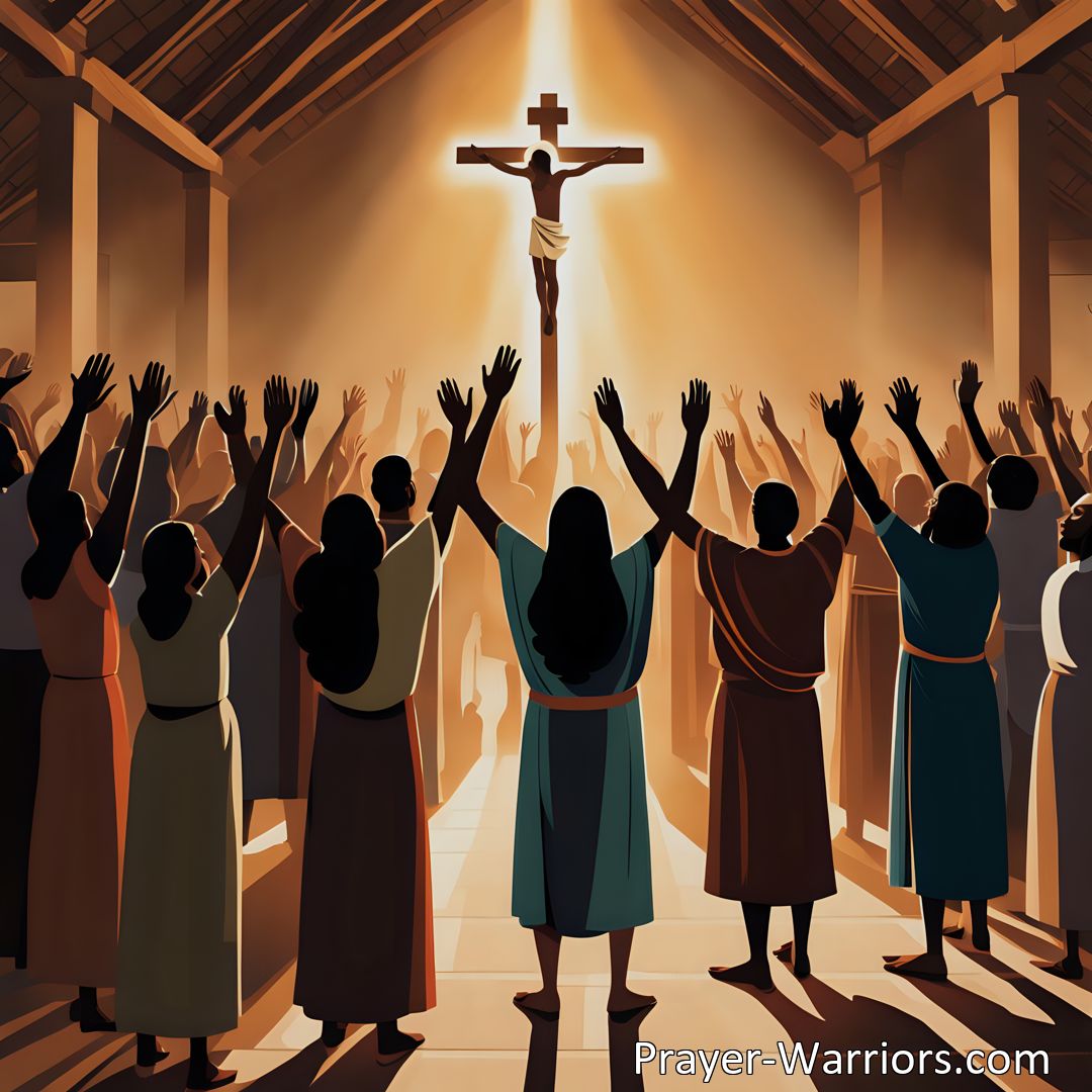 Freely Shareable Hymn Inspired Image Witness the power of Jesus Christ and the blessings that come from His presence. Embrace the promise of divine blessings as disciples of Christ. Experience His revelation, breathe life into our spirits, and believe in His sacrifice.