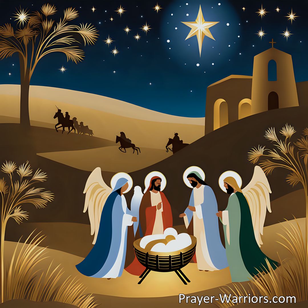 Freely Shareable Hymn Inspired Image Sing We Now Of Christmas: Celebrating the Birth of Jesus. Join in the joyful singing and express gratitude for the birth of Jesus. Remember the true meaning of Christmas and share the good news of Jesus' birth. Sing we now of Christmas, sing we now Noel!