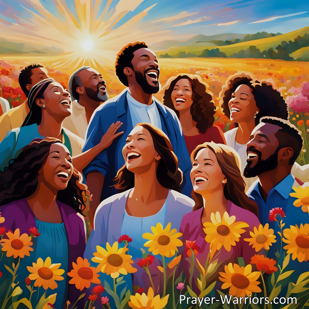 Freely Shareable Hymn Inspired Image Experience the joy of singing for Jesus, our Savior and King. Join the everlasting chorus of praise and spread His love through heartfelt songs. Singing for Jesus: A Song of Love and Joy.