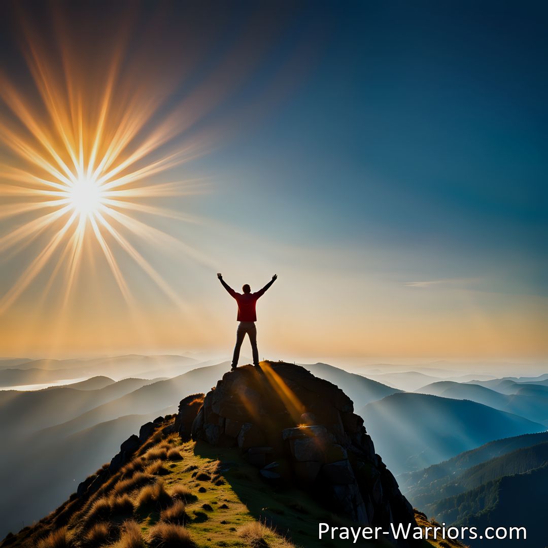 Freely Shareable Hymn Inspired Image Discover the transformative power of faith and the joy of salvation in the hymn There Is A Glory in My Soul. Experience freedom, clarity, communion with God, and the hope of eternal life.